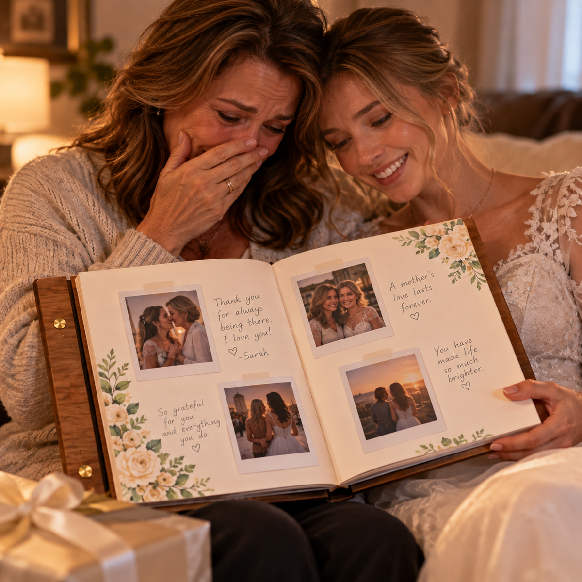 The Hearthwood Memory Book, wooden keepsake photo book (photo 3 of 6)