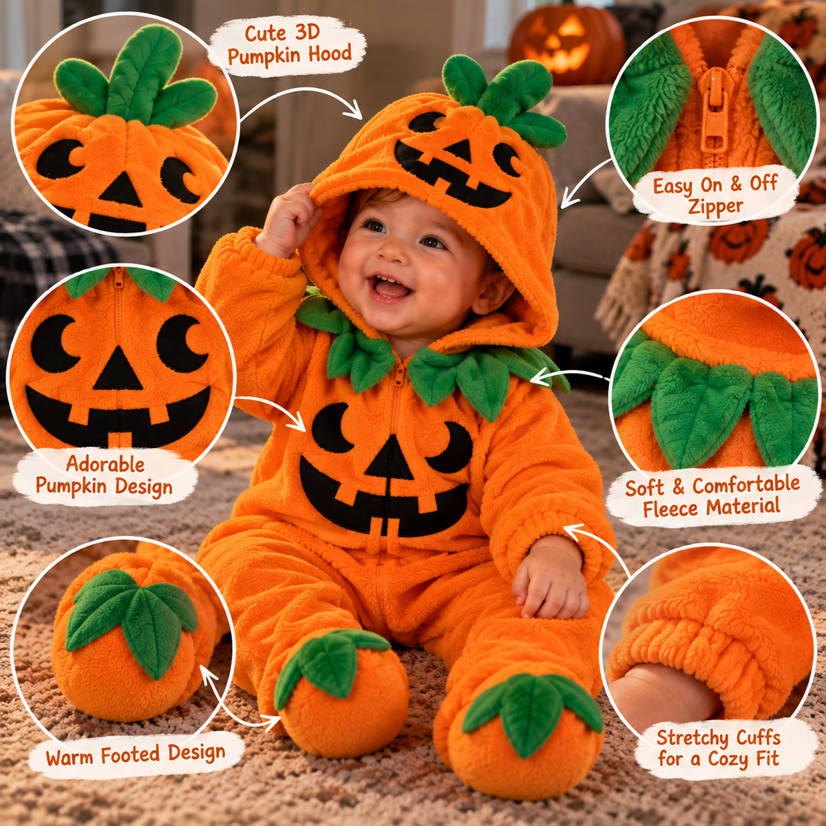 Lil' Patch Pumpkin Suit